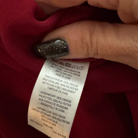 French connection red jumpsuit - Picture 7 of 8